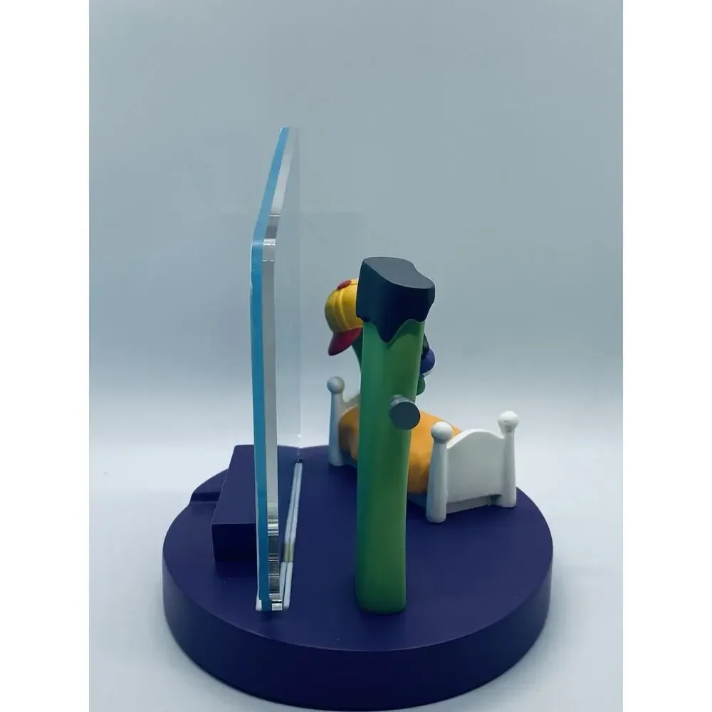 Vintage 1999 Veggie Tales Hallmark God Is Bigger Than The Boogeyman Figurine New